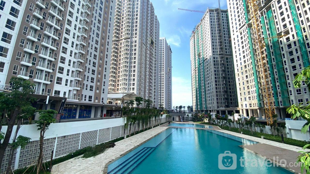 Riverside pik kapuk indah pantai apartemen